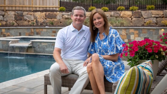 Happy homeowners, John and Jeanne Flack