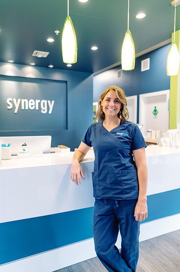 Syngery Health Founder, Owner and Chiropractor, Dr. Stephanie Ahasic