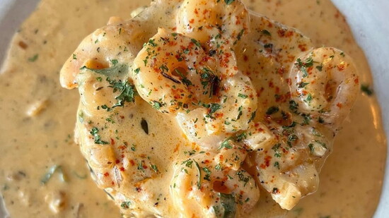 Shrimp Pontchartrain