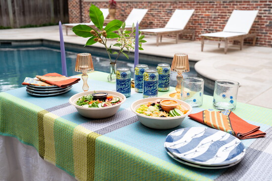 Clippings from your yard - or a neighbor's - create sweet, little arrangements for the table. 