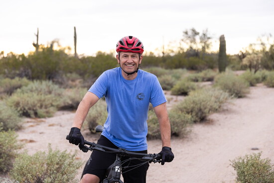 Brett likes to spend his free time mountain biking Mesa's beautiful trails