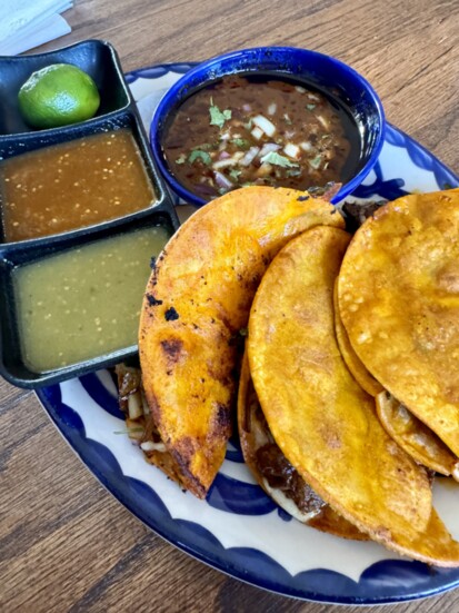 Tacos de Birria at El Rodeo