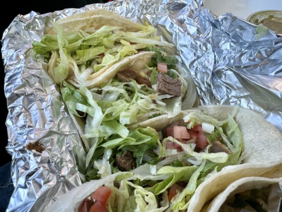 Taquitos de Lengua at Tu Casa Restaurant Salvadorena