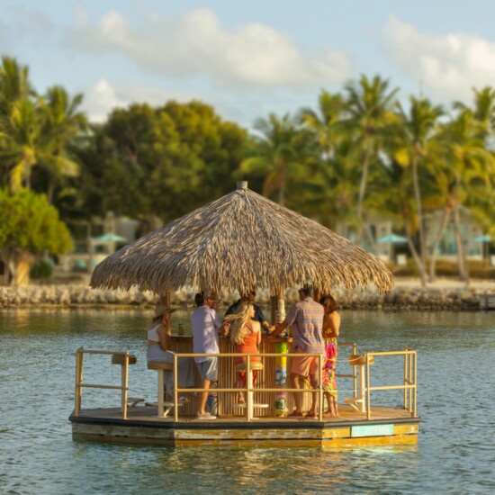 Tiki Bar Boat 