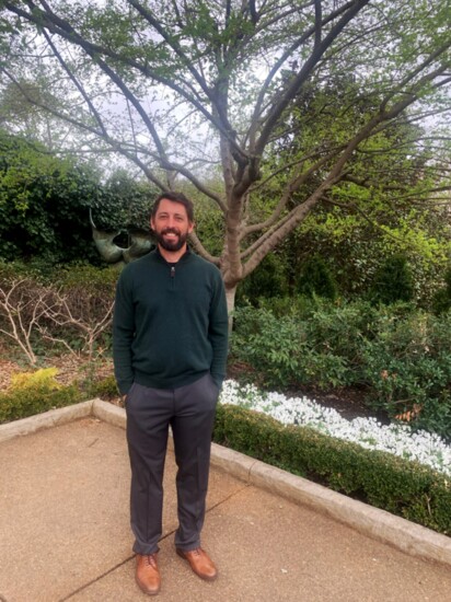 Memphis Botanic Garden's new Director of Horticulture, Daniel Grose
