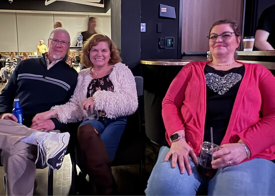 Enterprise Bank Team Filomena and Tori (Dan Idavito was there, too!)