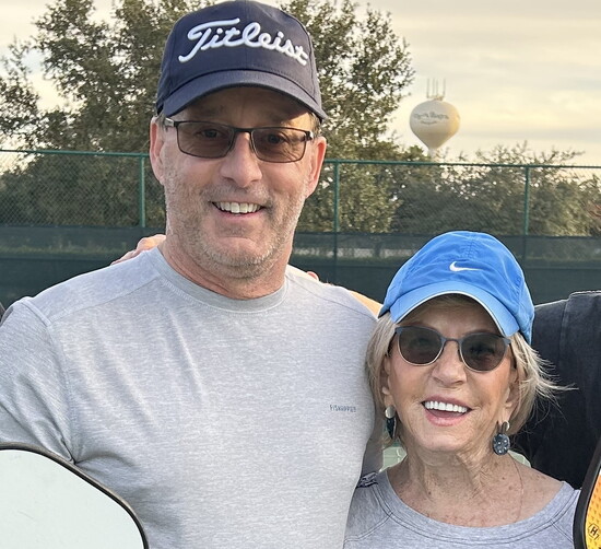 Dean Bordeaux (Glendale) and his mom June Bordeaux