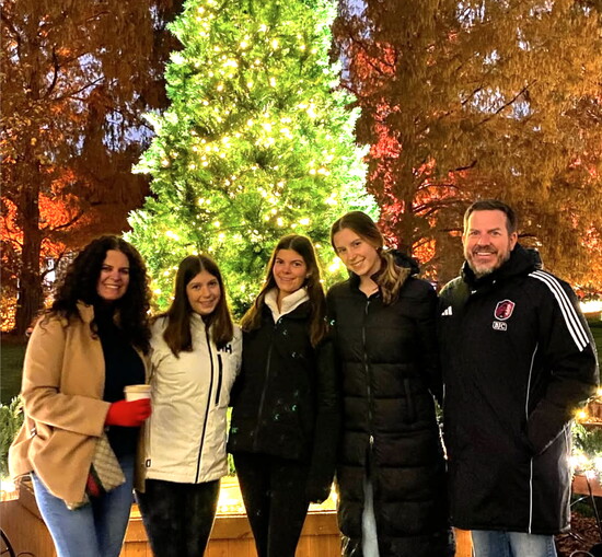 Andrea Maddock and her family