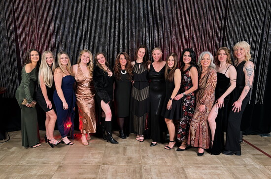 The Allura team attending the Respite Care Ball in Loveland, Colo.