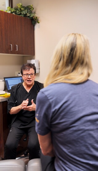 Dr. Beverly Donnelley walks through a bio-identical hormone consultation with a client