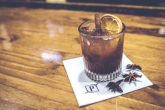 Spiced Pear Old Fashioned from Prime Steakhouse