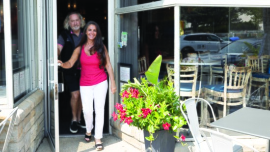 Chris and Todd Katz at Mix Lounge