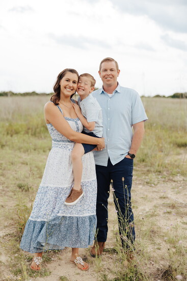The Scheffler Family - Photo by: Taylor Salerno Photo