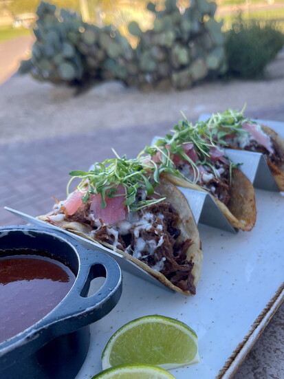 Birria Tacos at Brittlebush Bar & Grill at The Westin Kierland Resort & Spa