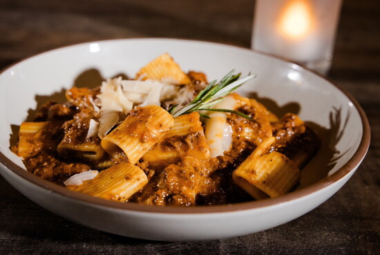 Rigatoni Bolognese at Marino’s Italian Kitchen & Bar