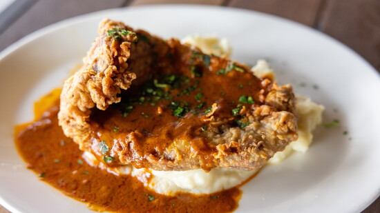 Chicken-fried ribeye