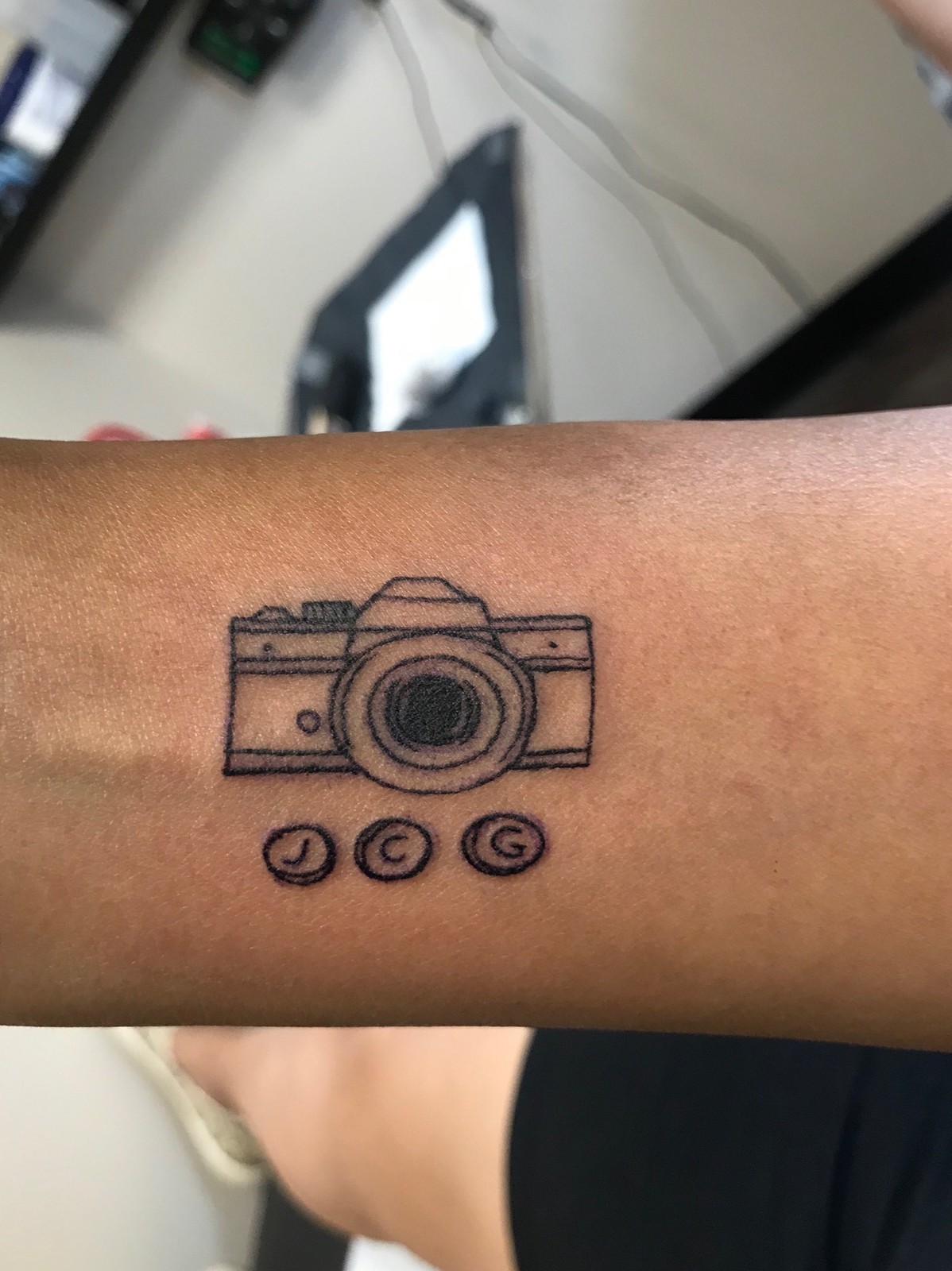 Tattoo Camera Photography Media Creative Film Concept Stock Photo, Picture  and Royalty Free Image. Image 65172123.