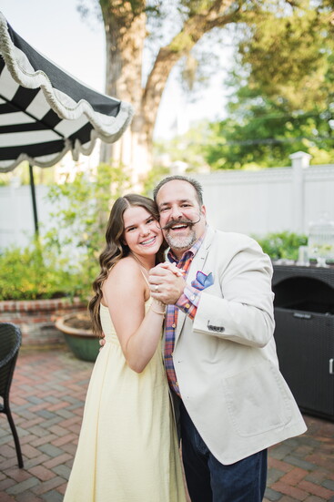 Danny Minolfo and his daughter