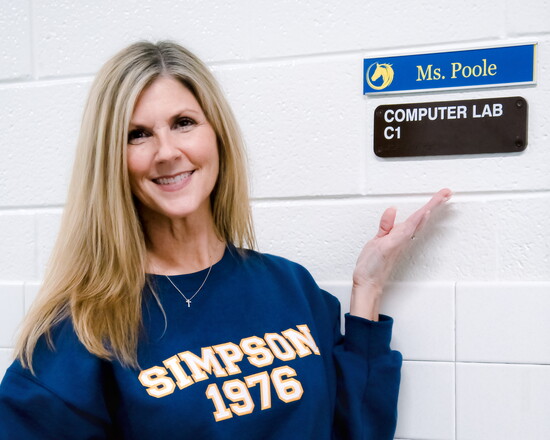 Washington Post 2025 Teacher of the Year Kimberly Poole teaches computer science, allowing her to meet every student at her school. 