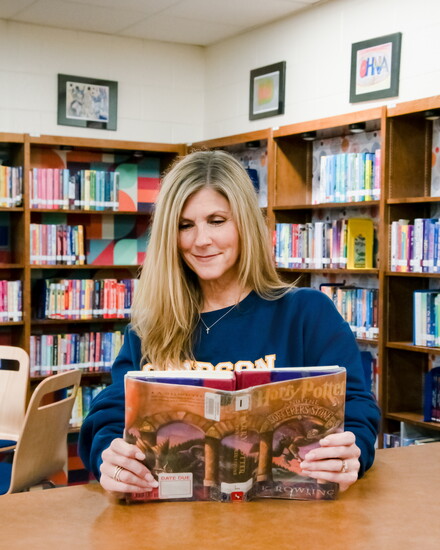 "These kids are in between, and they need people who are positive,” teacher Kimberly Poole says of middle-schoolers.
