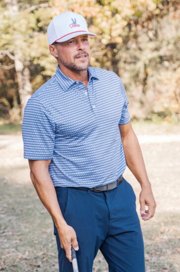Jack Golf Diamond Derrick Polo in Navy