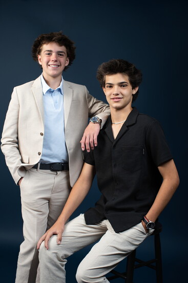 Grayden Russell (left) and Tyce Underwood (right)