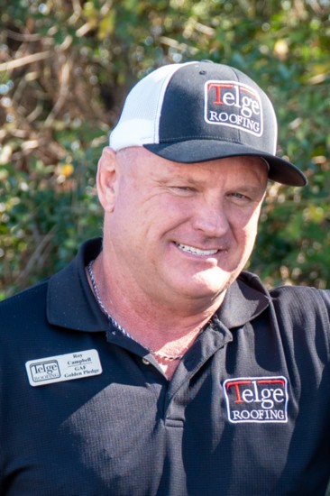 OWNER Roy Campbell has owned Telge Roofing since 2013