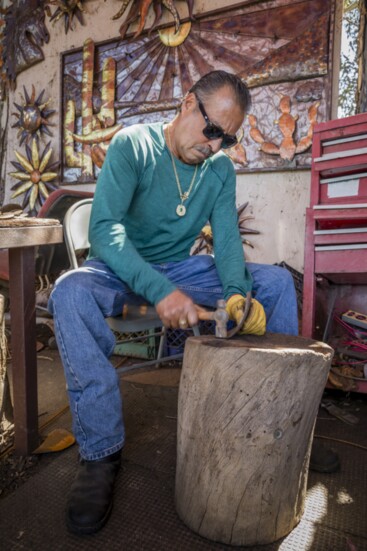 Breceda's artistic career was inspired by his daughter, who 'commissioned' his first piece. 