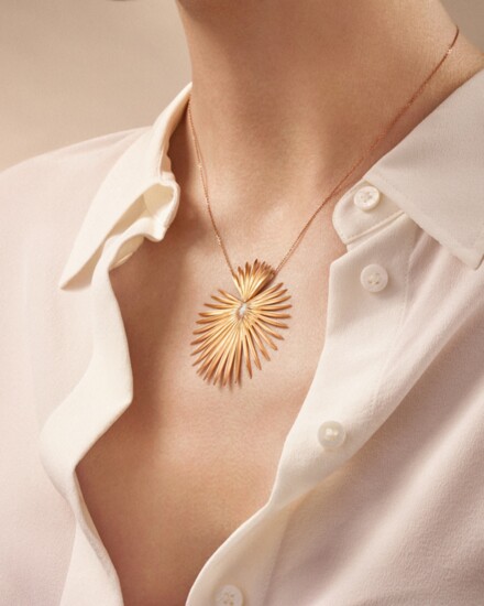 Deboulle, Giorgio B Palma Rose Gold Pendant