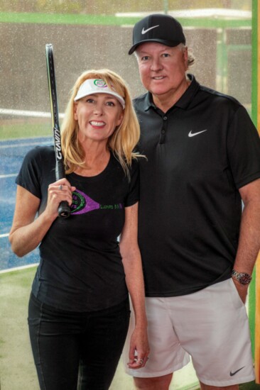 Carol Walsh Founder, Tennis Serves Others and Mark Spearman