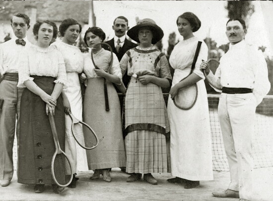 Tennis players in Italy