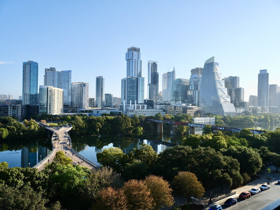 Take in the Austin skyline at The Loren