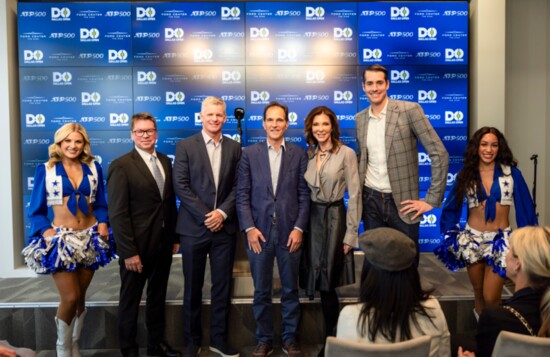 Peter Lebedevs, Mark Knowles, Gary Fuhrman, Charlotte Jones, John Isner 