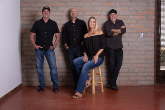 Mike Rowe, Eric Fellows, Tammy Fellows, and David Fox. Photo by Carl Schultz