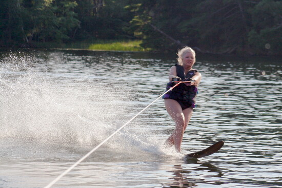 Mom skied into her 70s on old wood skis.