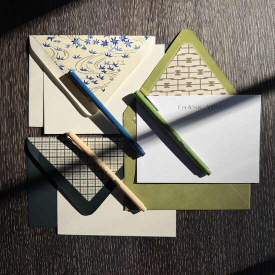 All stationery provided by Stovall Fine Stationery & Gifts