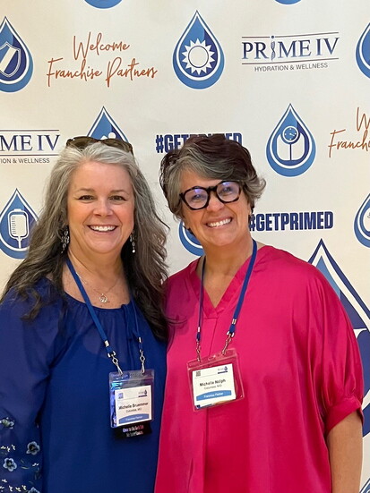 Michelle Bruemmer and Michelle Nolph of Prime IV