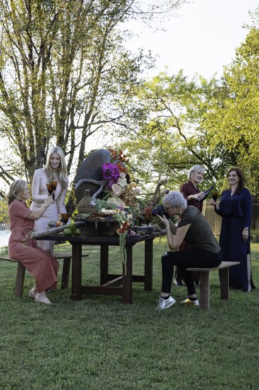 Pictured (l to r): Jeannie Tabor, Lindsey Tonkin, Sarah Bell, Christian Owen and Kim Lowrance