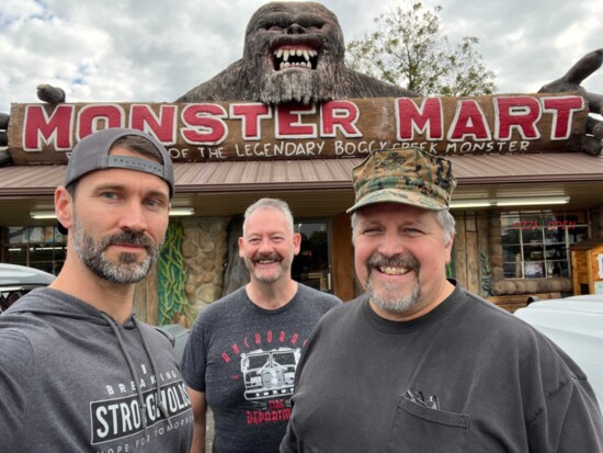 Terry Weaver's first trip to The Monster Mart with Best Boy and Davies 11/3/2022