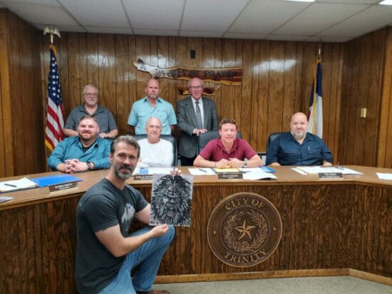 Getting approval at Trinity TX City Council to use “Trinity TX” in the film’s name 3/14/2024.