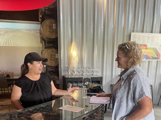 Rachel of Scoria Vineyards