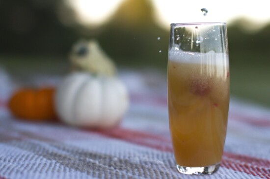 Add some sparkle to your menu with an Apple Cider Mimosa.