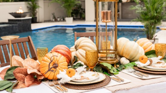 An artful tablescape, created here by Janine Finch of GoldFinch Interior Styling, will elevate your dining space for formal dining. You can purchase the table s