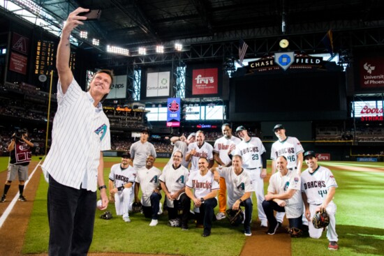 Randy Johnson (Credit: AZ Diamondbacks)