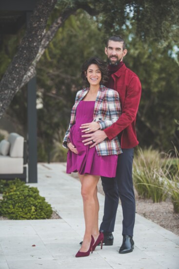 Michael + Nicole Phelps (before baby Nico was born/Jen Wilbur Photos)