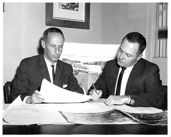 Robert Nordhaus, left and Ben Abruzzo, right