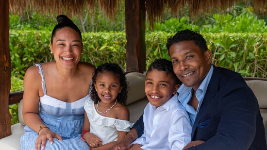 Crystal, Sophia, Jacob, and Jay Norris.