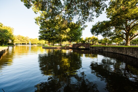 Local benefactor W. W. Caruth Sr. deeded the land for a park named in his honor in 1949.