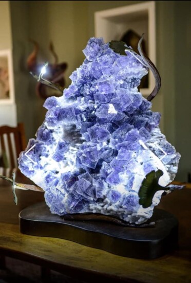 Fluorite Sculpture