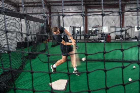 Chelsea Gomes works out at The Apex